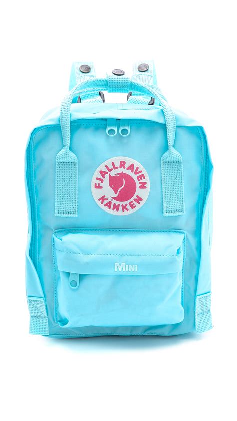 Lyst Fjallraven Kanken Mini Backpack In Blue