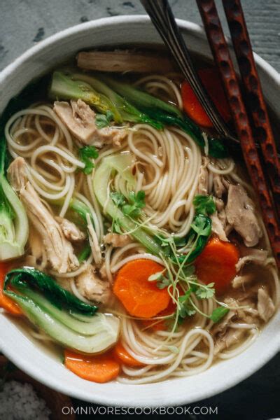 Chinese Chicken Noodle Soup Omnivores Cookbook
