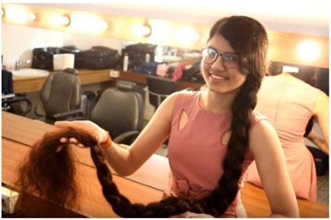 Gujarats Rapunzel Wins Record For Longest Hair On A Teenager