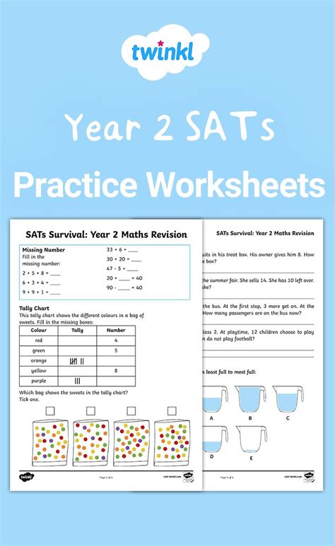 Year 2 Maths Worksheets Twinkl Thekidsworksheet