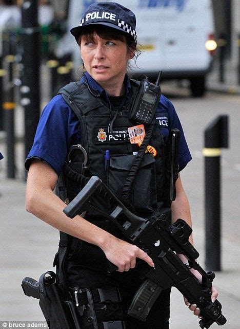 British Police Manchester Police Women Female Police