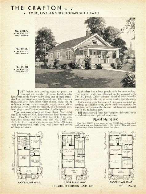Photo By Rosethornil Bungalow Floor Plans Sears Kit Homes Kit Homes