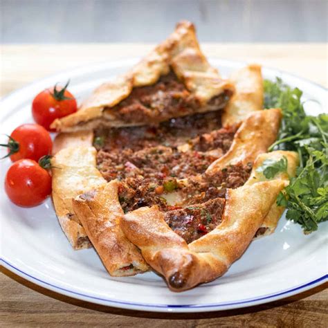 Turkish Pide With Mince