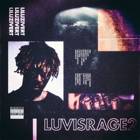 Lil Uzi Vert Luv Is Rage Album Cover Poster Lost Posters