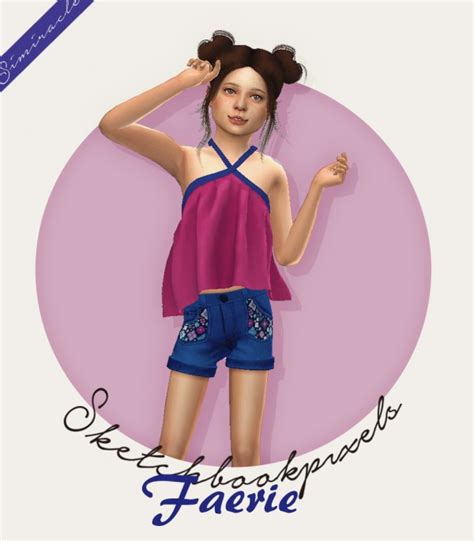 Simiracle Cross Over Ruffled Top Sims 4 Downloads