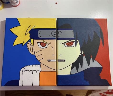 Naruto Canvas Art Anime Canvas Painting Anime Canvas Art Mini