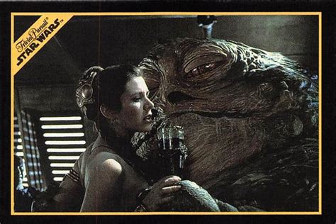 Princess Leia Enslaved By Jabba Hutt Trading Card Gaming Star Wars