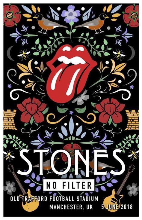 The Rolling Stones No Filter Tour Rolling Stones Poster Rock Band