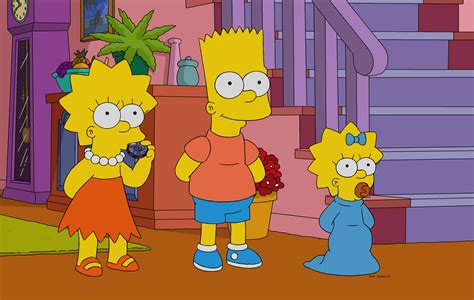 Lisa Simpson Homer Simpson Bart Simpson Maggie Simpson Marge Simpson