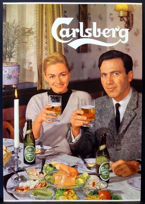 Carlsberg Beer Couple Print Ad Adsspot Advertising Archive