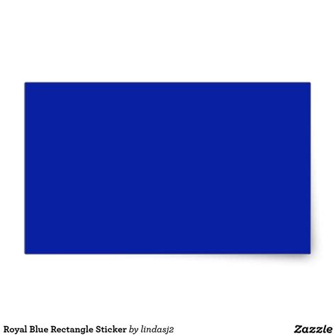 Royal Blue Rectangle Sticker Zazzle Wisdom Quotes Rectangle Text