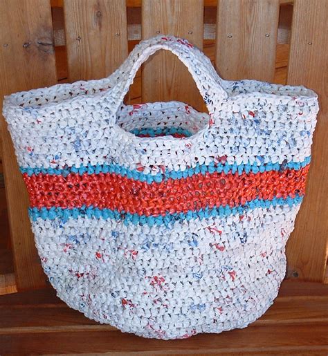 Recycled Round Grocery Tote Bag My Recycled