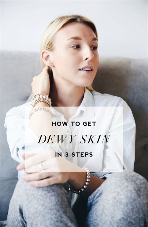 How To Get Dewy Skin Without Makeup In 3 Easy Steps Meg Mcmillin