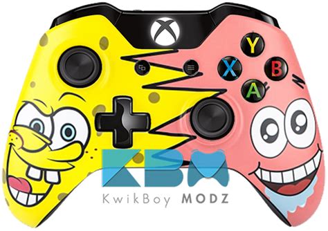 Custom Spongebob Vs Patrick Xbox One Controller Spongebob