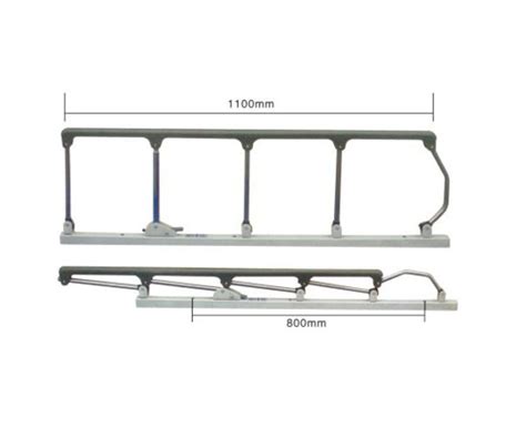 Collapsible Side Rails Hospital Bed Accessories Nylon Stainless Steel