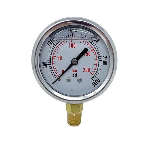 Cf1p 210a Dynamic Pressure Gauge 25 Face 0 3000psi Pressure Rang