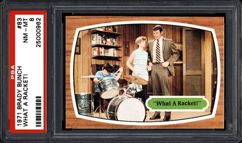 1971 Brady Bunch What A Racket Psa Cardfacts®