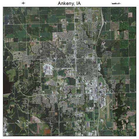 Aerial Photography Map Of Ankeny Ia Iowa
