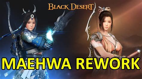 Maehwa Rework Gameplay Preview Black Desert Online Youtube