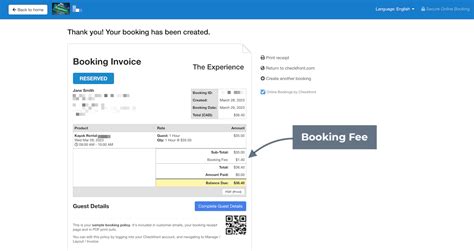 Working With Booking Fees For Those On The Legacy Flex Or New Growth