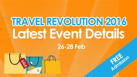 Travel Revolution Feb 2016 Latest Event Details