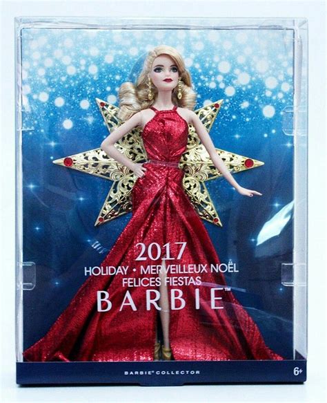 2017 Barbie Holiday Holiday Barbie Dolls Christmas Barbie Happy