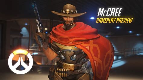 Mccree Gameplay Preview Overwatch 1080p Hd 60 Fps Youtube