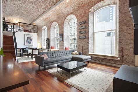 Brick Barrel Vaulted Ceiling And 12 Foot Windows In This Philadelphia