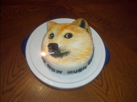 Doge Birthday Cake X Post From Rdoge Rsupershibe