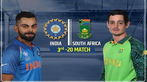 India Vs South Africa 3rd T20 Preview Virat Kohli And Company Eyes On