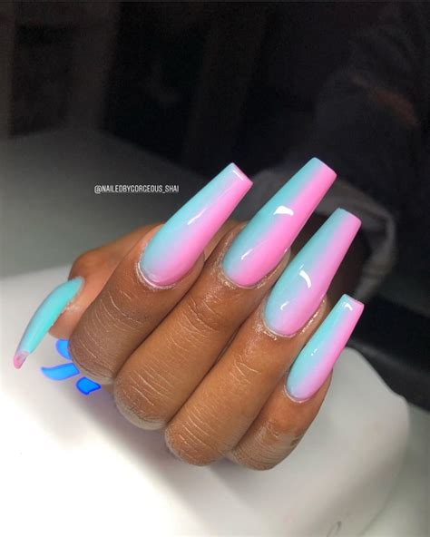 Good Nails Aint Cheap On Instagram “cotton Candy Vertical Ombré 🍬🍡💦i