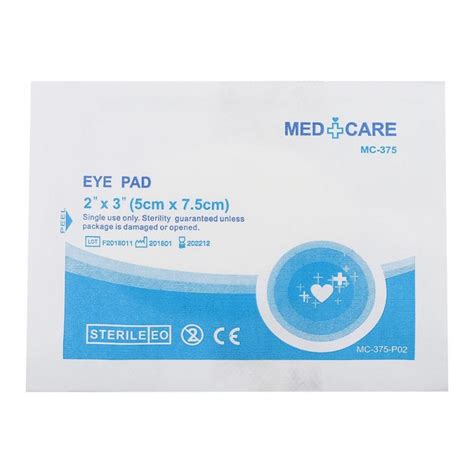 Buy 50pcsbox Disposable Breathable Eye Patch Dressing Medical Sterile Eye Pad Adhesive Bandages