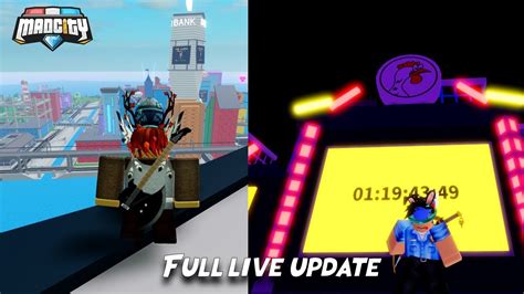 Full Mad City Live Event And Revamped Map Update Roblox Youtube