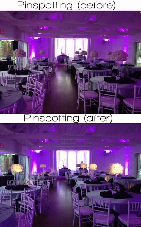 The Transformation Pin Spotting Can Do For Wedding Centerpieces Is
