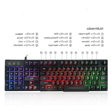 Shop the latest computer keyboard wifi deals on aliexpress. Cheap Gaming Keyboard Rainbow Pc Best Led Ergonomic