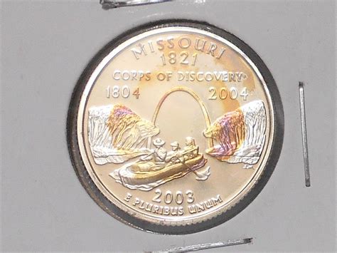 2003 S Proof 90 Silver Missouri State Quarter For Sale Buy Now