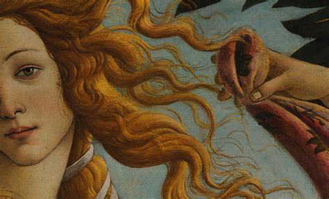 The Birth Of Venus Detail By Boticelli Via Google Art Project