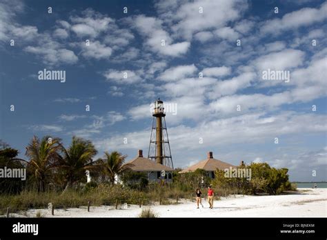 Sanibel Island Lighthouse Sanibel Island Florida Usa Stock Photo Alamy