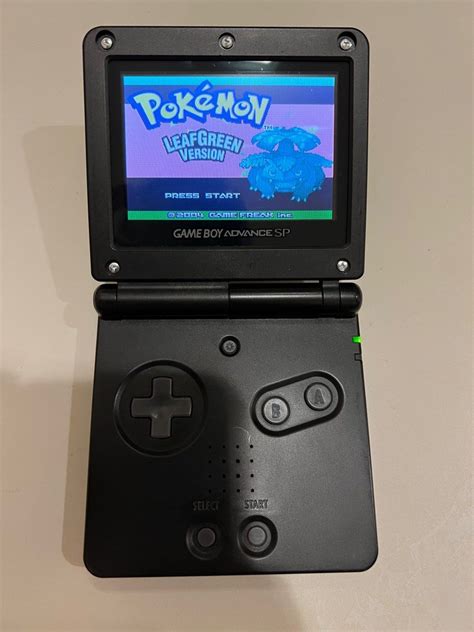 Gameboy Sp Ags 101 Rare With Leaf Green Video Gaming Video Game