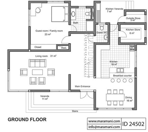 Maramani House And Floor Plans
