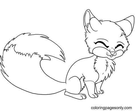 Cute Baby Fox Coloring Pages Fox Coloring Pages Coloring Pages For