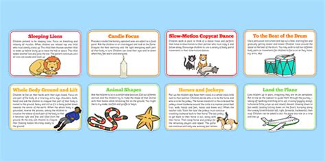 30 Cool Down Activities For Pe Pe Resource Twinkl