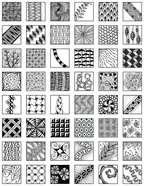1.72 mb, 1623 x 1937. Doodle patterns, Zentangle patterns, Zentangle drawings