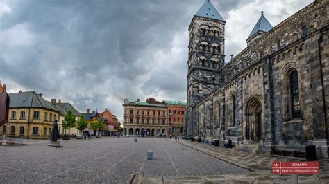 Sweden Lund Cathedral And Its Square