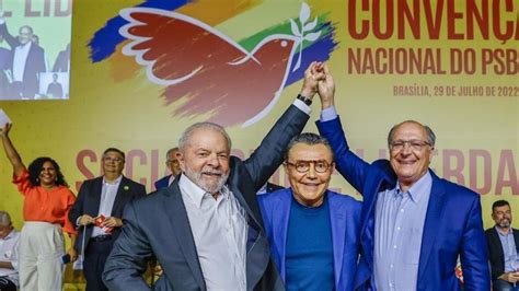 psb oficializa apoio a lula e alckmin como candidato a vice presidente