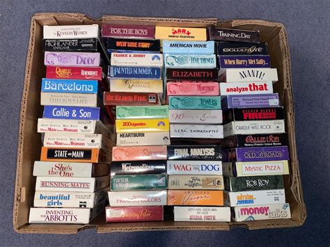 Vhs Movies Pick And Choose 1 Or More Lot 2 Etsy
