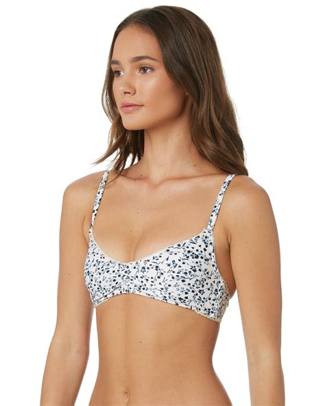 Peony Swimwear Flora Ruched Bralette Flora Surfstitch