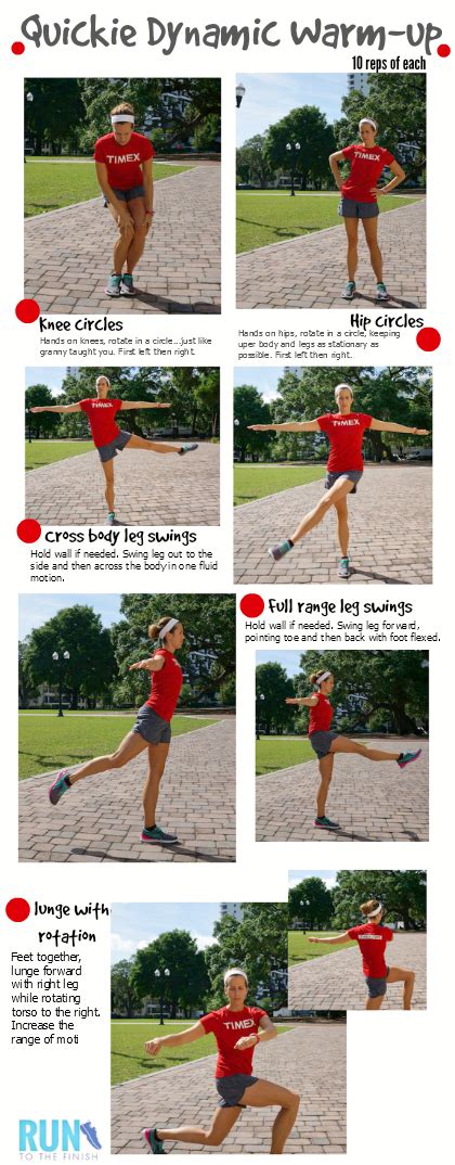Dynamic Warm Up For Runners To Prevent Injury Super Fast And