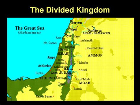 Ppt The Divided Kingdom Powerpoint Presentation Free Download Id