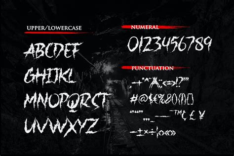 Jacmax Horror Font 562098 Gothic Font Bundles